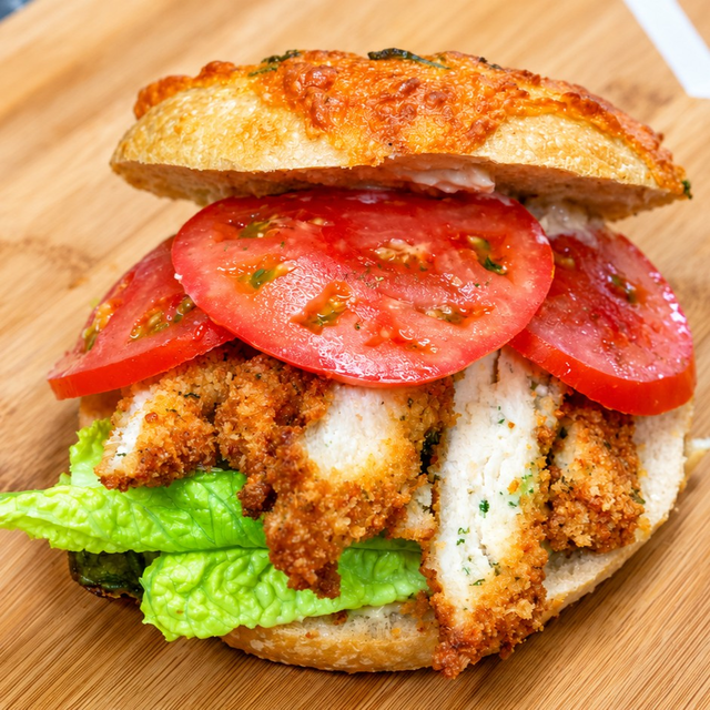 The Dino Chicken Cutlet Spinwich.