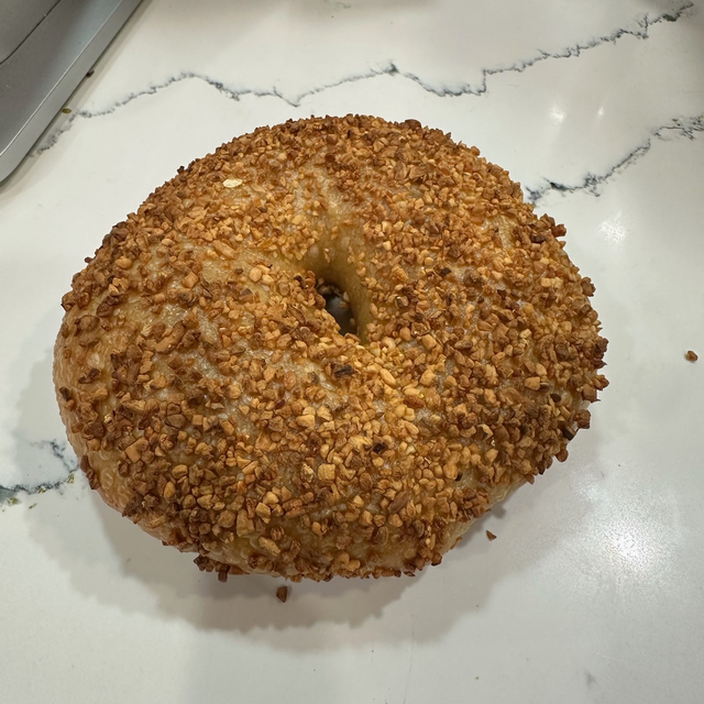 Garlic Bagel.