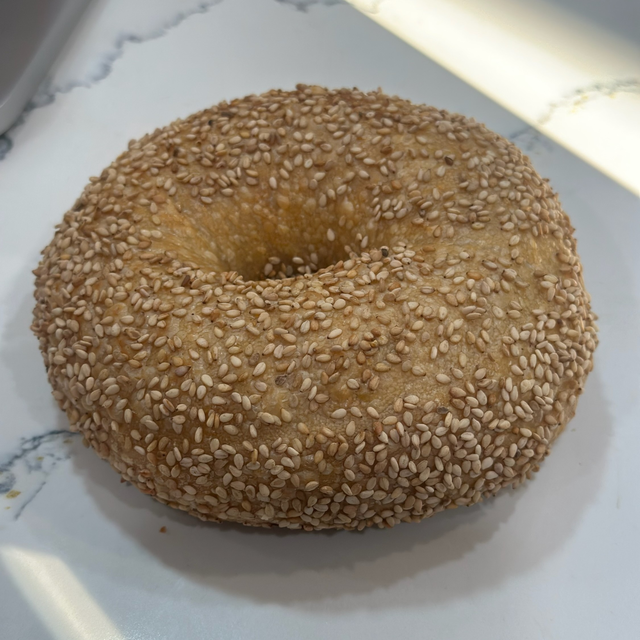 Sesame Bagel.